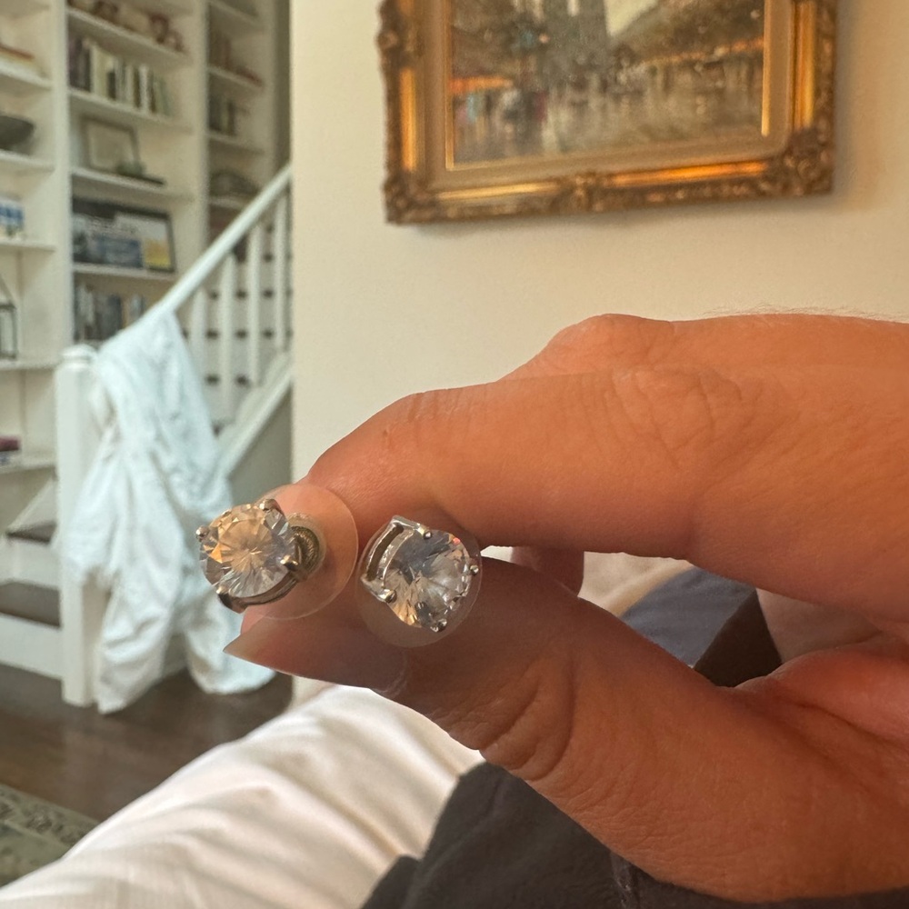 CUBIC Zirconia diamond earrings